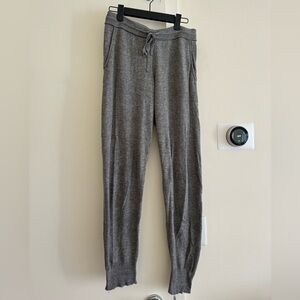 Grey cashmere Theory joggers